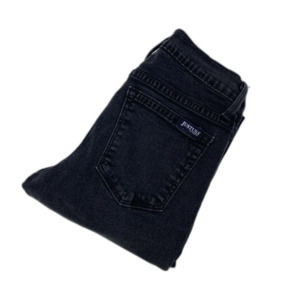 JUST U.S.A. Skinny Jeans Women's Size 1 Black Rinse Wash Denim Low Rise 5-Pocket